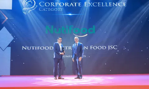 Nutifood đón “cơn mưa giải thưởng” tầm vóc châu lục