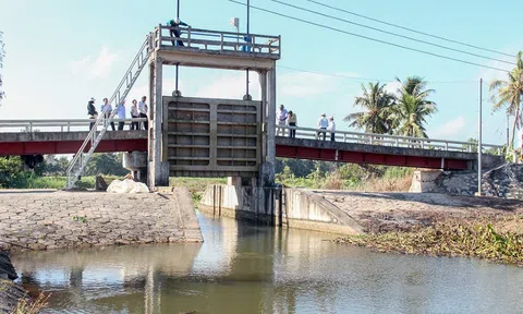 Tiền Giang: Trên 34 tỷ đồng ngăn mặn, trữ ngọt cho vùng sản xuất trọng điểm