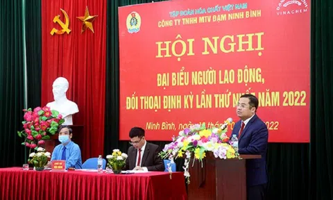 Công ty TNHH MTV Đạm Ninh Bình quyết tâm hoàn thành các mục tiêu năm 2022