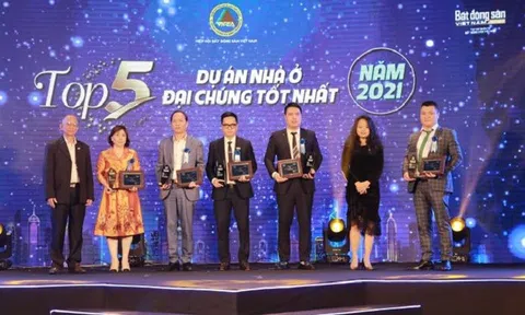 Dự án Five Star Garden của Tập đoàn GFS thuộc “Top 5 nhà ở đại chúng tốt nhất năm 2021-2022”