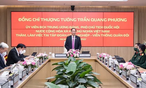 Phó Chủ tịch Quốc hội thăm và làm việc với Tập đoàn Công nghiệp – Viễn thông Quân đội