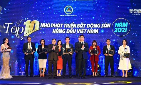 Geleximco thuộc top 10 nhà phát triển bất động sản hàng đầu Việt Nam