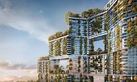 Tòa tháp tạo ra 112 triệu lít oxy mỗi năm tại khu đô thị Ecopark
