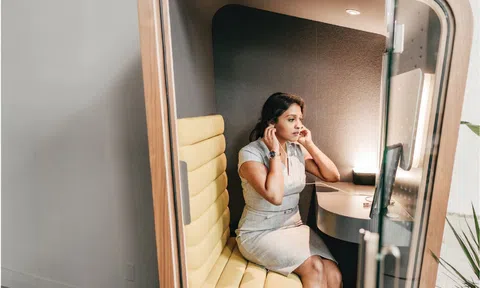 Mô hình văn phòng “mọi lúc-mọi nơi”: Kén văn phòng hứa hẹn nâng tầm trải nghiệm làm việc linh hoạt