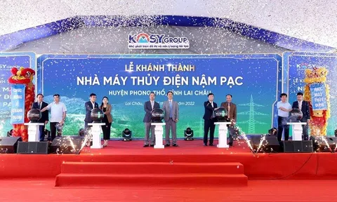 Tập đoàn Kosy khánh thành nhà máy thủy điện Nậm Pạc