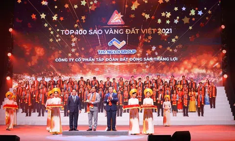 Tập Đoàn Thắng Lợi vinh dự nhận danh hiệu TOP 100 Giải thưởng Sao Vàng đất Việt năm 2021