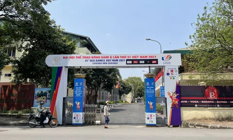 Nhà thi đấu Cầu Giấy đã sẵn sàng "phục vụ" SEA Games 31