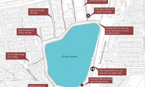 Hà Nội sắp có thêm phố đi bộ quanh hồ Ngọc Khánh
