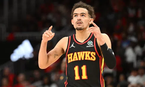 Hawks "đè bẹp" Hornets ở trận Play-in đầu tiên với cách biệt gần 30 điểm