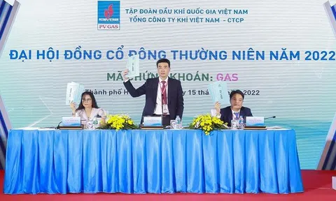 Đại hội đồng cổ đông PV GAS thống nhất tỷ lệ chia cổ tức năm 2021 là 30%