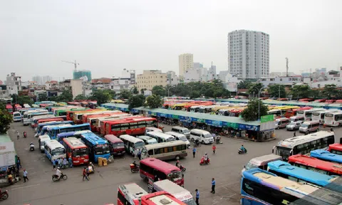 Giá vé xe khách ở TP.HCM tăng không quá 40% trong dịp lễ 30/4 - 1/5