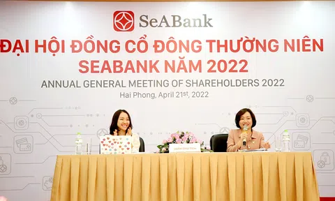 Ngân hàng SeABank đặt mục tiêu lợi nhuận trước thuế năm 2022 đạt 4.866,6 tỷ đồng