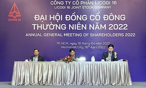 Licogi 16 đặt mục tiêu doanh thu năm 2022 đạt 2.005 tỷ đồng