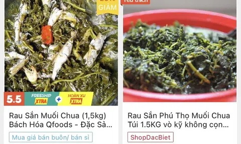 Rau sắn Phú Thọ lên sàn thương mại điện tử, bán cả trăm suất mỗi ngày