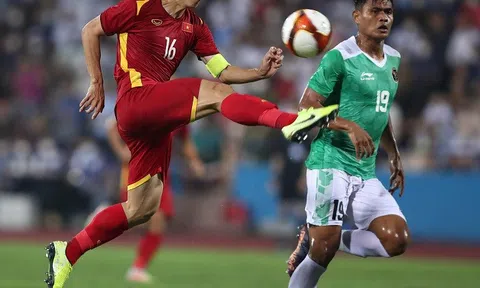 U23 Việt Nam thắng đậm U23 Indonesia ở lượt trận đầu Bảng A SEA Games 31