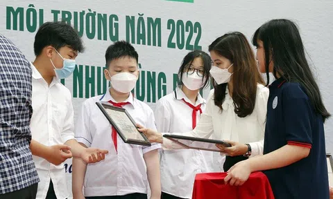 Nhãn hàng Nestlé MILO đồng hành trao giải cuộc thi "Tháng hành động nói không với nhựa dùng một lần"