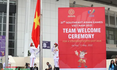 Lễ thượng cờ các quốc gia tham dự SEA Games 31