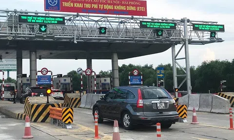 Từ ngày 1/6, thí điểm 100% thu phí không dừng trên toàn tuyến cao tốc Hà Nội - Hải Phòng