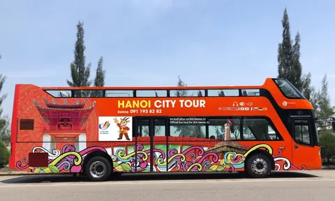 Miễn phí vé trải nghiệm dịch vụ xe buýt 2 tầng "Hanoi City tour" phục vụ SEA Games 31