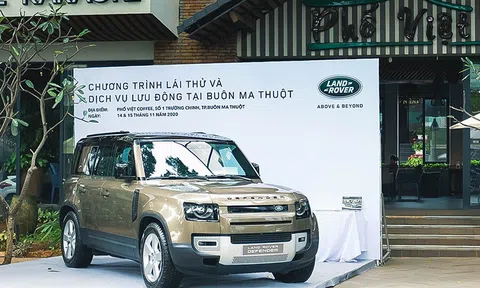 Land Rover Việt Nam và chuỗi chương trình trải nghiệm dịch vụ lưu động tại TP. Buôn Ma Thuột