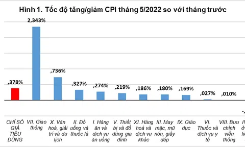 Áp lực từ giá xăng dầu đẩy CPI tăng mạnh
