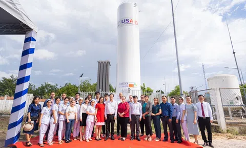 Chính phủ Hoa Kỳ tài trợ hệ thống oxy lỏng tại Bình Dương