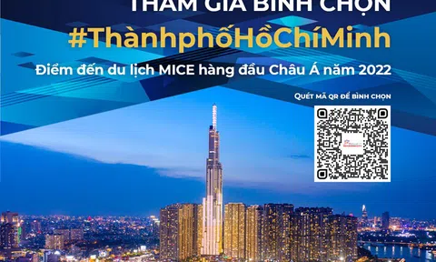 Cùng bình chọn cho Thành phố Hồ Chí Minh tại “World MICE Awards 2022”