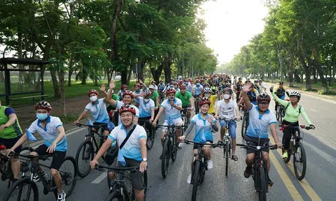Tuần lễ "Ta đi xe đạp 2022" diễn ra tại thành phố Huế