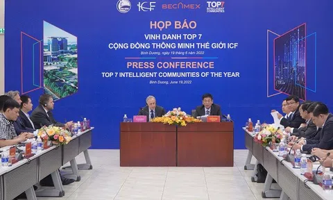 Bình Dương họp báo về sự kiện “Vinh danh Top 7 Cộng đồng Thông minh Thế giới năm 2022”