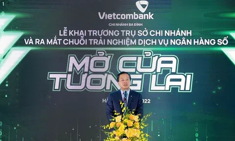 Vietcombank Ba Đình khai trương trụ sở mới