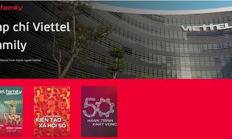 Tạp chí Viettel Family ra mắt phiên bản số
