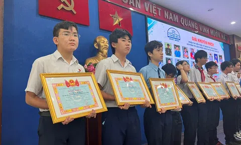 Trao giải Hội thi Tin học trẻ TP. Hồ Chí Minh  lần thứ 31