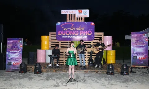 “Sân chơi đường phố” Binh Duong New City – Sân chơi âm nhạc đặc sắc hoàn toàn miễn phí