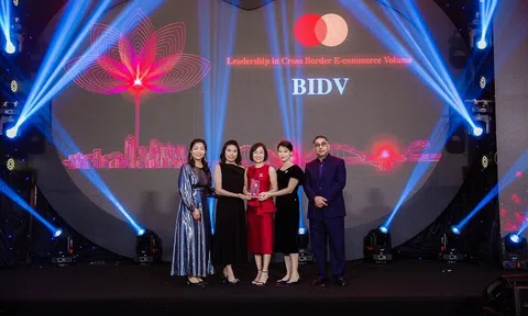 Ngân hàng BIDV nhận 2 giải thưởng lớn của Mastercard