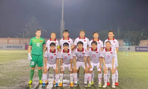 Đội tuyển Nữ Việt Nam chiến thắng vang dội trước Đội Nữ Timor Leste với tỷ số 6-0