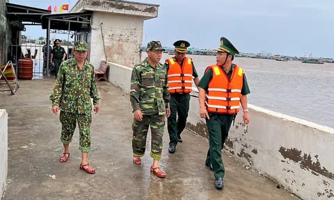 Bộ đội Biên phòng Cà Mau chủ động ứng phó thiên tai