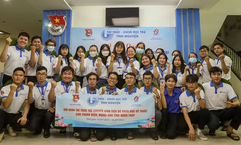 Ra quân chuyển giao tiến bộ khoa học kỹ thuật cho thanh niên, người dân tỉnh Đồng Tháp năm 2022