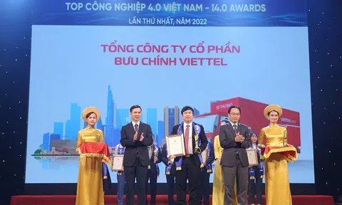 Viettel được vinh danh ở tất cả các hạng mục Top Công nghiệp 4.0 Việt Nam