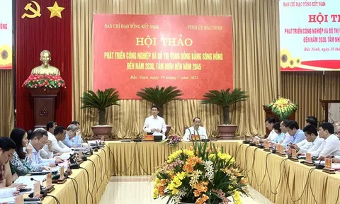 Vùng Đồng bằng sông Hồng phải phát triển công nghiệp và đô thị bền vững