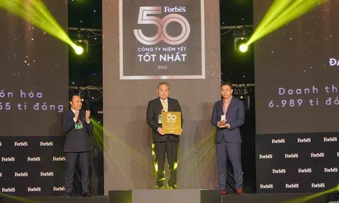 Becamex IDC năm thứ 2 liên tiếp được vinh danh thuộc “Top 50 Công ty niêm yết tốt nhất Việt Nam”