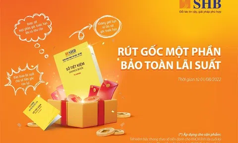 Từ tháng 8, người dân có thể rút gốc một phần tiền gửi trước hạn tại ngân hàng
