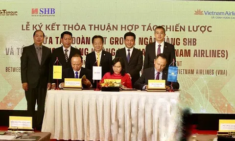 SHB, T&T Group hợp tác chiến lược toàn diện với Vietnam Airlines và Tổng Công ty Đường sắt Việt Nam