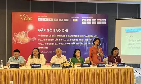 Tôn vinh nhiều doanh nghiệp đạt chuẩn văn hóa kinh doanh