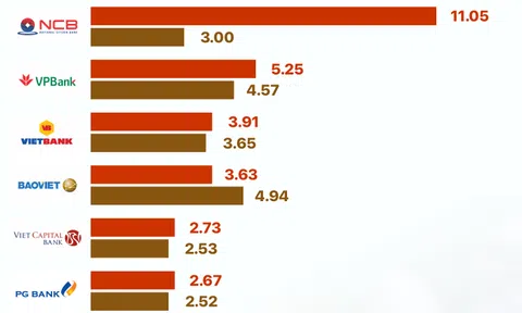 Ngân hàng nào có tỷ lệ nợ xấu thấp nhất hiện nay?