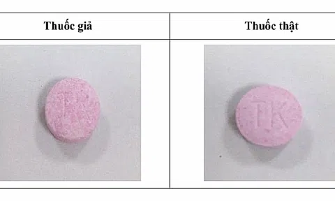 Thuốc viên nén Ophazidon giảm đau, hạ sốt bị làm giả