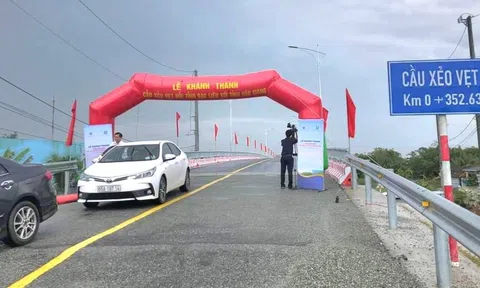 Bạc Liêu: Khánh thành cầu kết nối 2 tỉnh Bạc Liêu và Hậu Giang