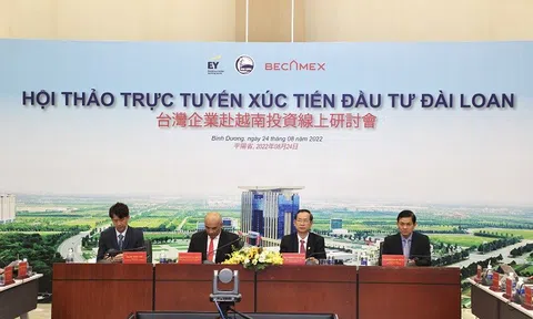 Hội nghị Xúc tiến thu hút đầu tư các Doanh nghiệp Đài Loan vào Bình Dương năm 2022