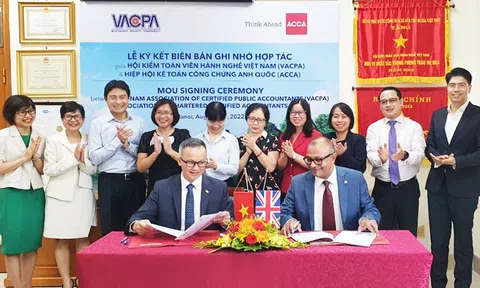 Tăng cường hợp tác lâu dài giữa VACPA và  ACCA nhằm phát triển ngành tài chính, kế toán Việt Nam