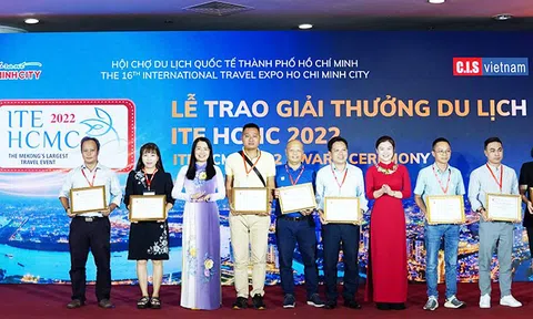 “Giải thưởng du lịch ITE HCMC 2022”: Tôn vinh 91 doanh nghiệp