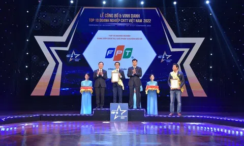 Vinh danh TOP 10 doanh nghiệp công nghệ thông tin Việt Nam 2022